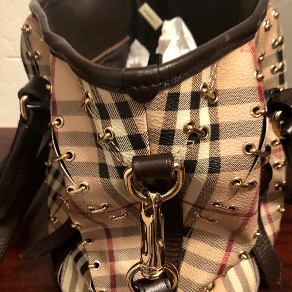 Authentic Burberry Tote Handbag